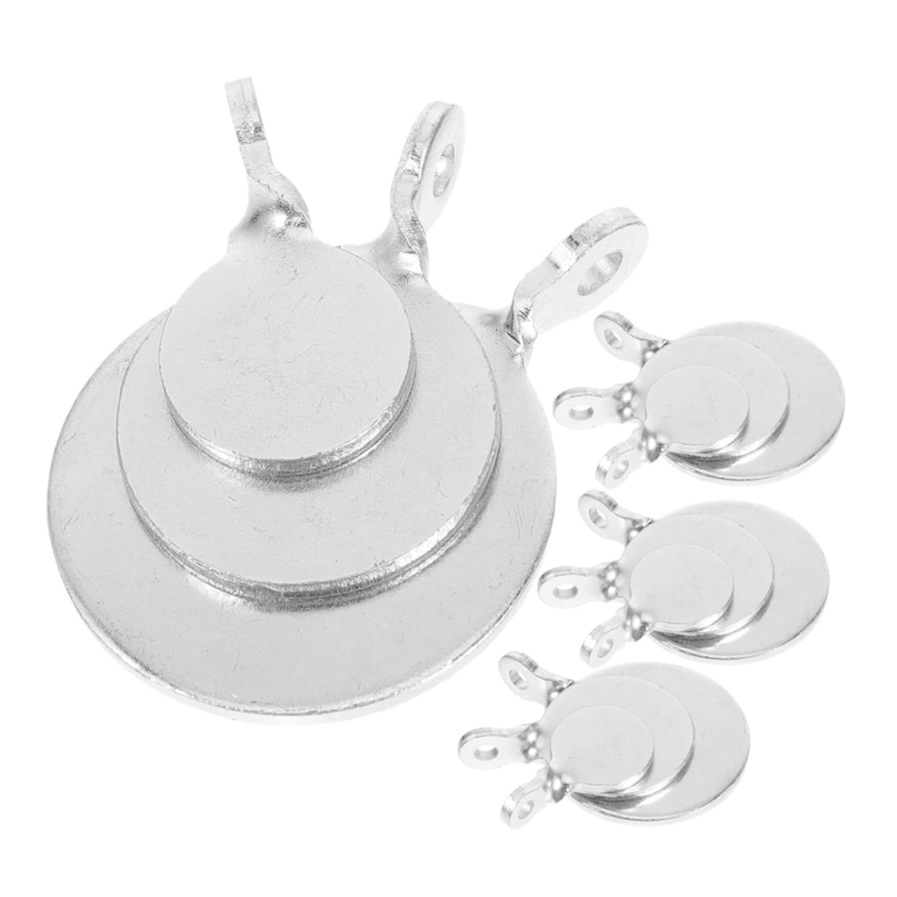 GOOHOCHY Shooting Targets for Range 12pcs Manganese Steel Targets Compact Lightweight Suitable for Indoor and Outdoor Training