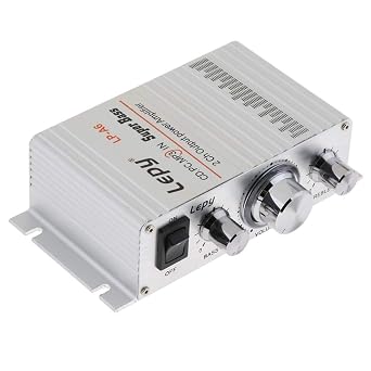 DC 12V 2x15W Class-D Mini Hi-Fi Digital Stereo Audio Amplifier 3.5mm Jack