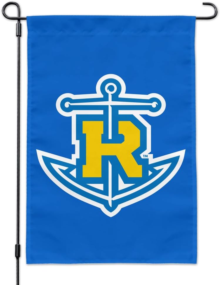 Rollins College Primary Logo Garden Yard Flag with Pole Stand Holder