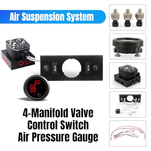 ZHSYMX 4-Valve Air Suspension Manifold