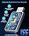 FAHREN Lastest Mini Wireless CarPlay Adapter,Bluetooth & WiFi Connection,Plug-N-Play,No Lag for Navigation,Compatible with iOS 10+ & Car 2016+,USB-A Extension Cable & Type-C Adapter.