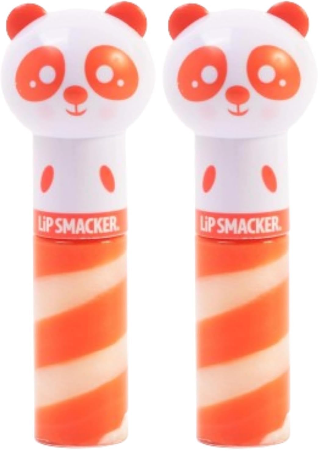 Lip Smacker Lippy pal swirl lip gloss Panda - Paws-Itively Peachy 0 14 Ounce Pack of 2