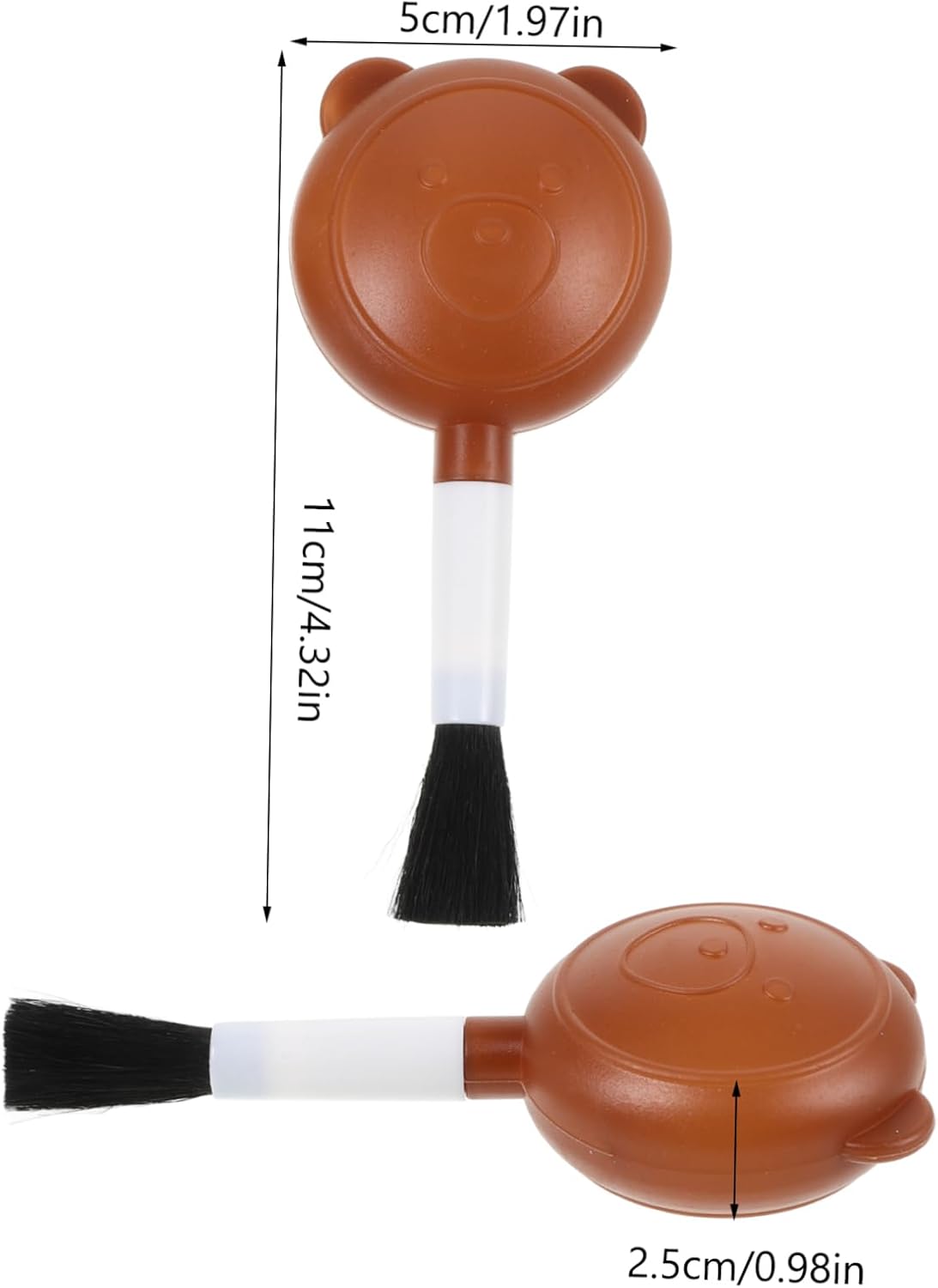 2Pcs Air Blower Camera Lens Brush Portable Compressed Air Duster for Cleaning Tools Dust for Electronics and Photography Equipment