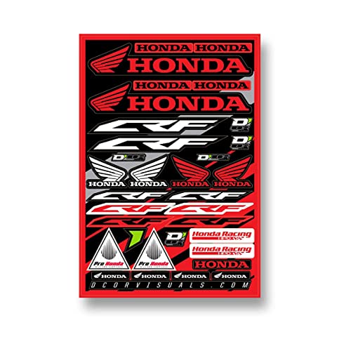 D'cor Visuals Compatible with Honda CRF Decal...