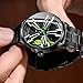 MIDYUID Relojes para Hombre Rueda de Coche Llanta Hub Reloj Rueda Estereoscópica Hueca Moda Deporte Reloj de Cuarzo para Hombres Regalos Relojes de Pulsera Imagen de MIDYUID Relojes para Hombre Rueda de Coche Llanta Hub Reloj Rueda Estereoscópica Hueca Moda Deporte Reloj de Cuarzo para Hombres Regalos Relojes de Pulsera