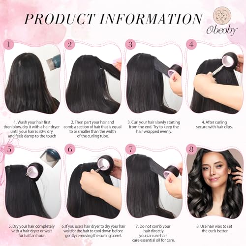 4 Sizes Self-Grip Rollers