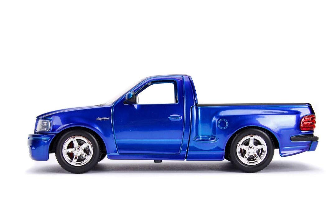 Jada 1999 Ford F-150 SVT Lightning Pickup Truck niebieski 1:24 Toys 30358