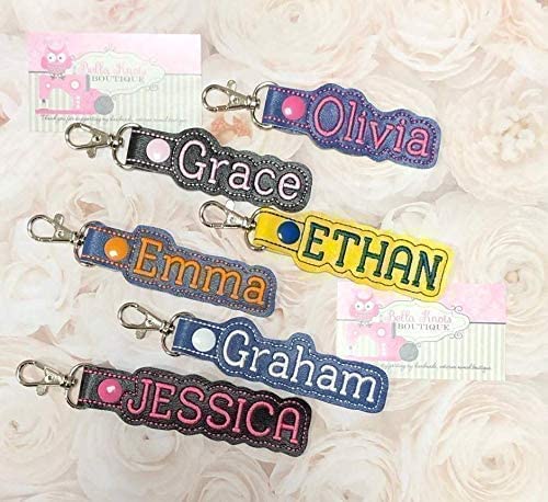 Personalized Luggage Backpack Name Tag, Handmade