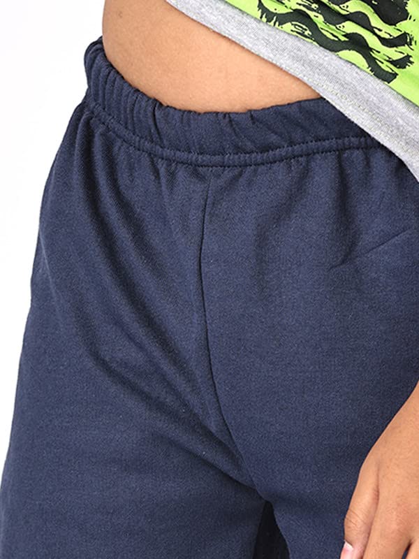 Image of TotzTouch Kids Dress For Boys T shirt | Shorts Set Summer Dress Cotton Sleeveless Tee Shirt Half Pants Clothing Set (Colors Blue, Red, Green Tops & Navy, Black, Grey Shorts) Age 1 years to 15 years