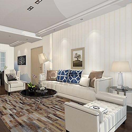 Amazon Co Jp 韓国語ストライプ不織布壁紙のリビングルーム子供の部屋x 1 35 X 10 M Diy 工具 ガーデン