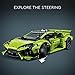LEGO Technic Lamborghini Huracán Tecnica Advanced Sports Car Building Kit for Kids Ages 9 and up Who Love Engineering and Collecting Exotic Sports Car Toys, 42161
