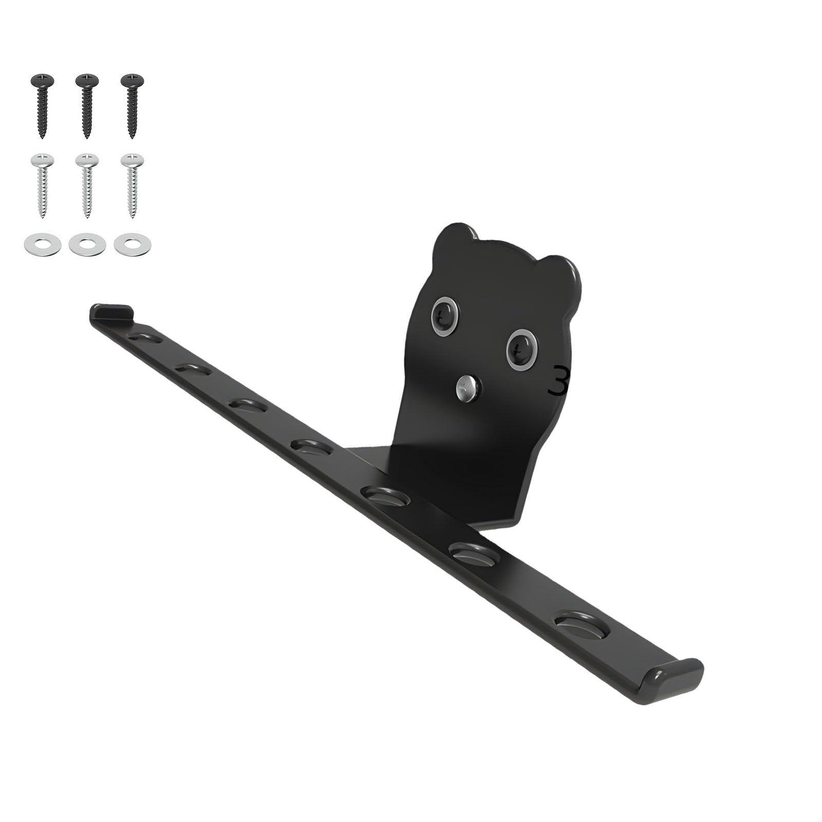 carotoe Easy Install Wall Bracket for Heavy Garden Tools Chainsaws Blowers Modifiable Fasteners Rubber Coating Storage Answer Showerer Holder