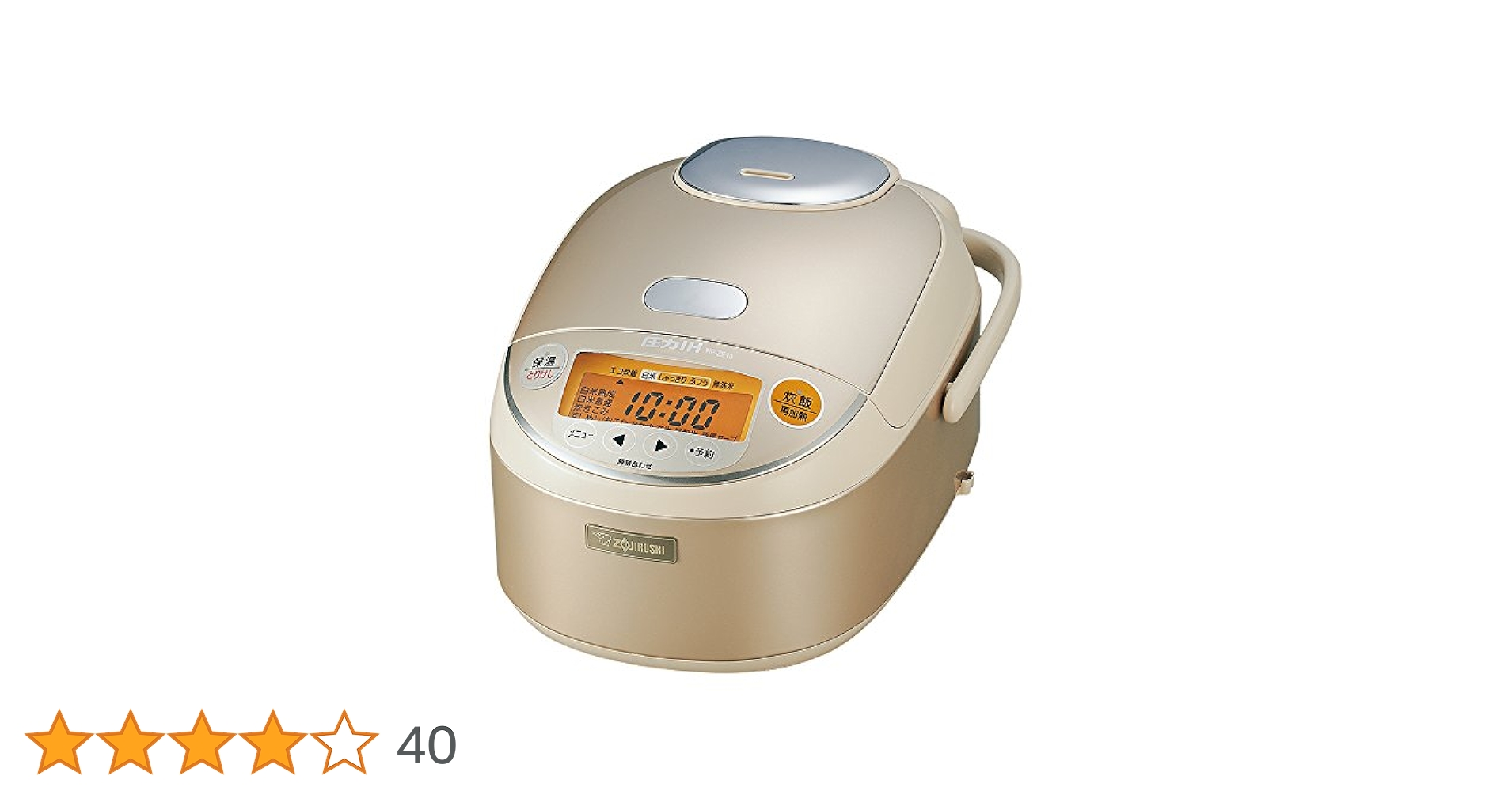 Amazon | 象印 圧力IH炊飯器 5.5合 NP-ZE10-NL | 象印マホービン