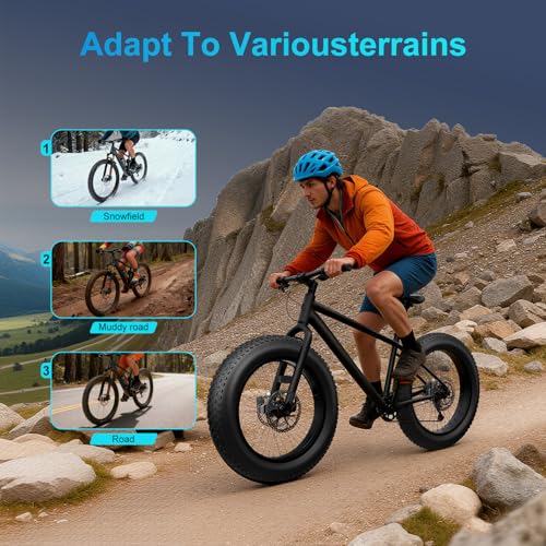 Fat Tire 20×4.0/26×4.0 Inch Replacement Bicycle Tire
