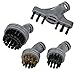 Produktbild spares2go Typ 3 Küche & Badezimmer Bürste Düse Kit für VAX S5 S6 S6S S7 S7 A Dampfreiniger