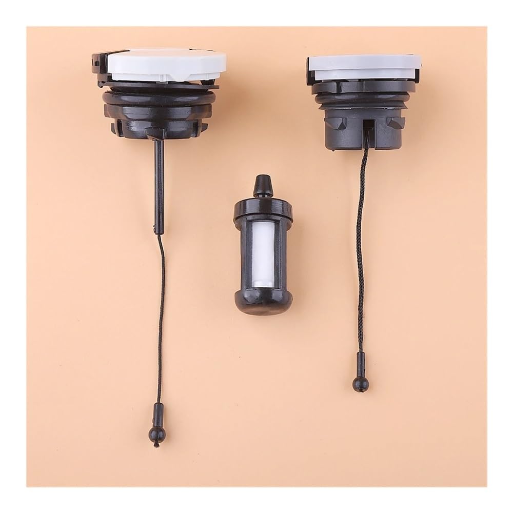 Kit de tapa de combustible y aceite para motosierras MS210, MS230 y MS250