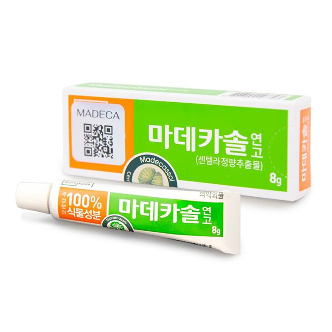 Derma Madecassol Care Ointment 8g – Wound Healing Cream for Skin Repair, Hydration & Protection – Moisturizing and Skin Restoration.