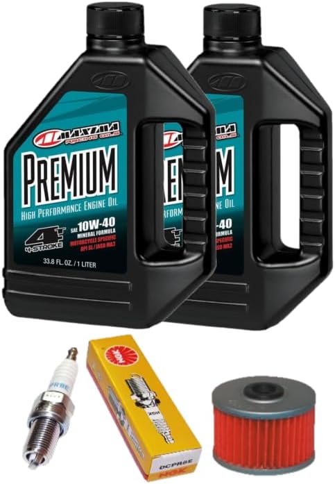 New Oil Change Kit Compatible With Polaris Predator Outlaw 500 10W-40