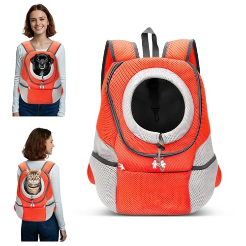 ALLSOPETS Sac à Dos pour Chien, Porte-Animaux pour Petits Chiens et Chats, Sac de Transport...