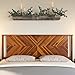 Bme Vivian Headboard ONLY, Rustic & Scandinavian Style with Solid Acacia Wood, Easy Assembly, King, Rustic Golden Brown
