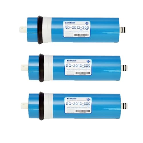 Membrana RO-3012-300 GPD ad alte prestazioni - serie residenziale - per impianti ad osmosi 3 PEZZI