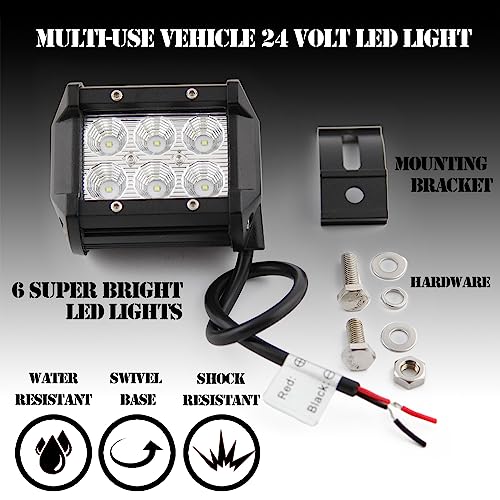 Kit de luz trasera LED respuesto 24V, 2 unidades miniatura 3