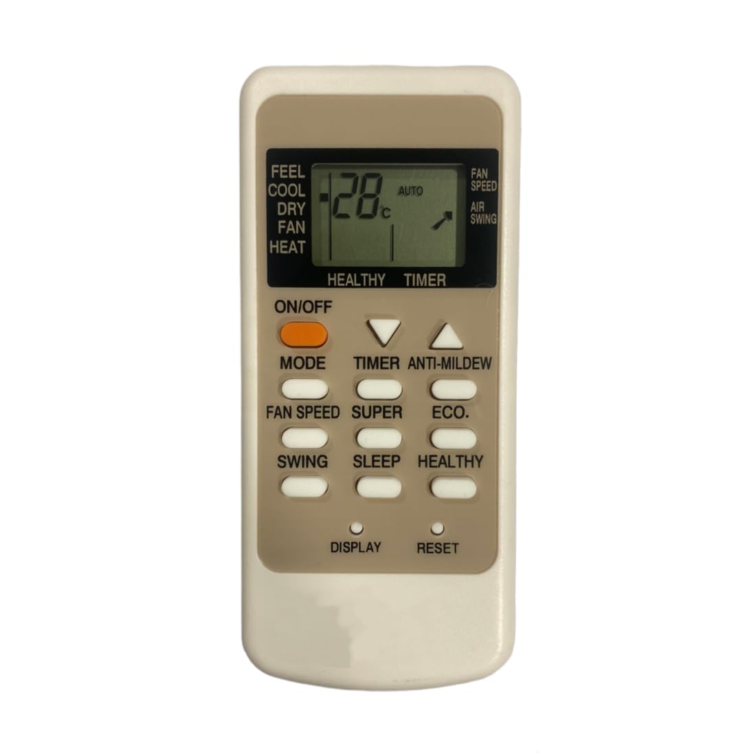 Upix AC Remote No. 135 (No Backlight), Compatible/Replacement for Whirlpool AC Remote Control (Exactly Same Remote Will Only Work)