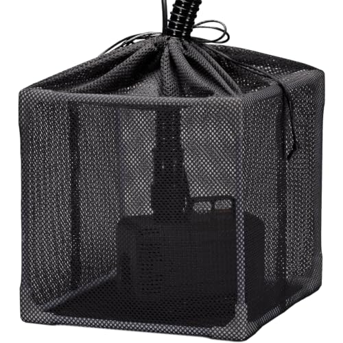 Fineday Pond Filter Anti-Clogging Water Pump Barrier Bag Box Basket (5 General)