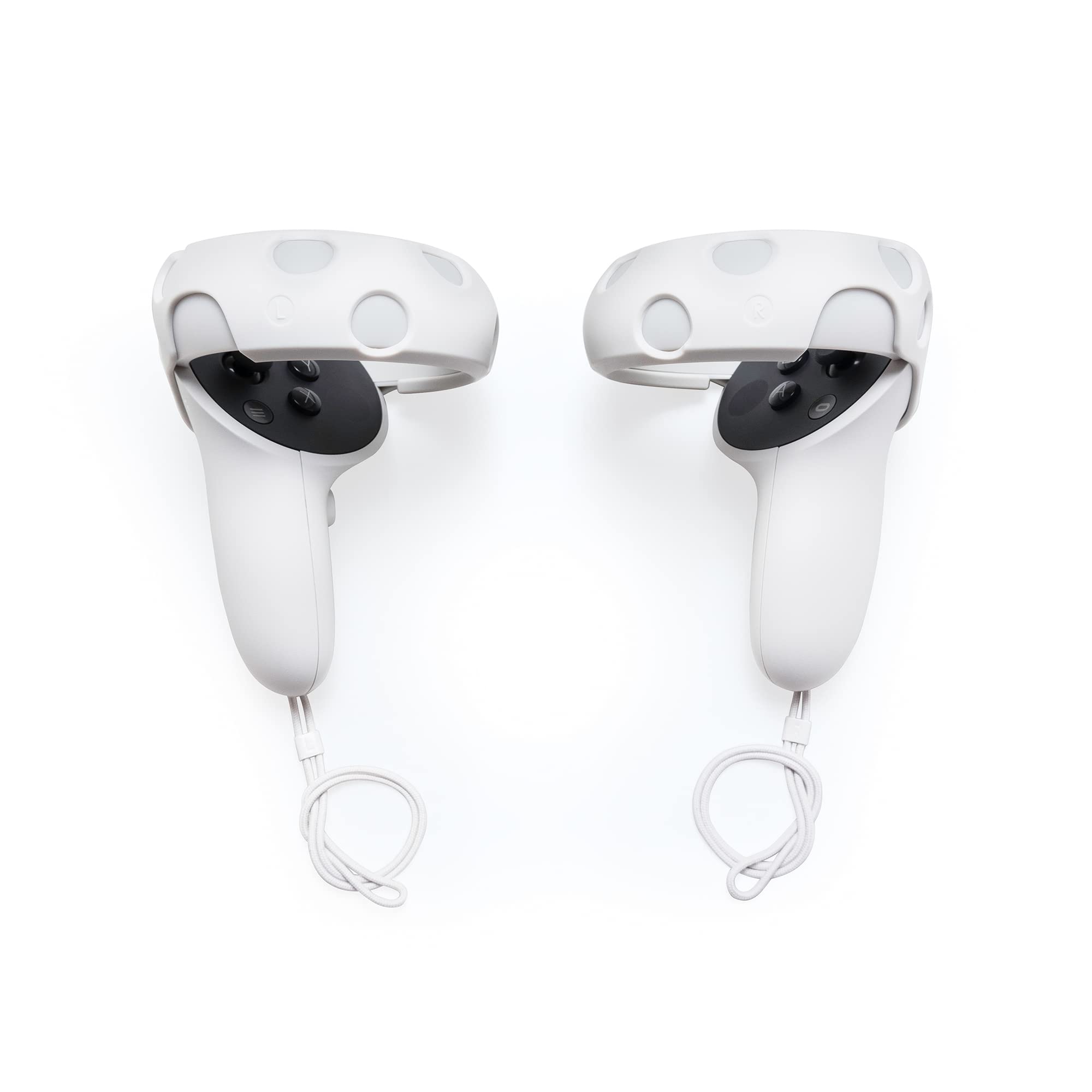 VR Cover Halo Controller Protector Set for Oculus Quest 2 - Light Grey