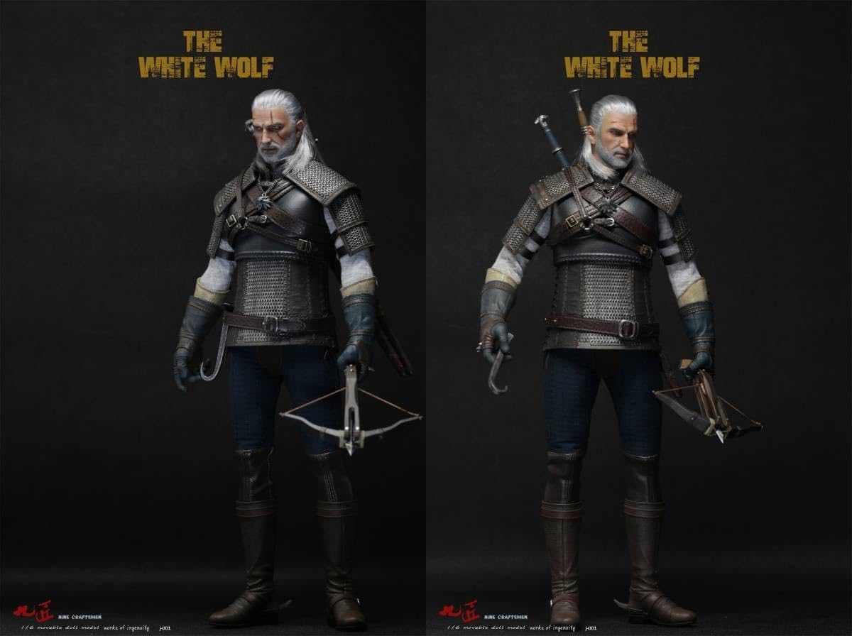 Amazon.co.jp: Nine Craftsmen 16 白狼 J-001 The White Wolf 検