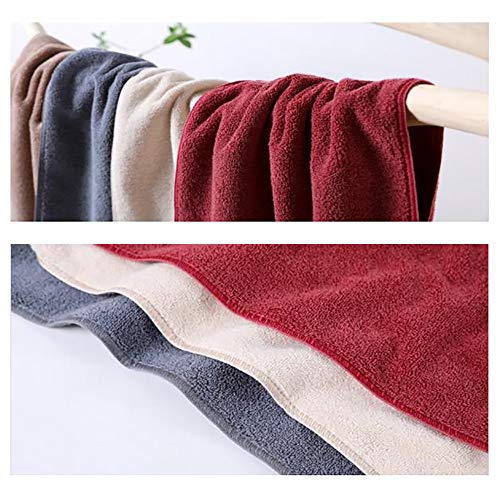 Coton luxueux pour cette serviette de bain lourde et douce - 5
