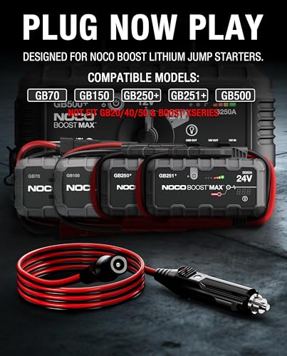 Cable de carga para batería de litio NOCO para viajes y rutas camper 6