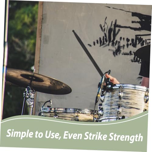 ibasenice 4pcs Drumsticks Comfortable Grip Drummer Sticks for Jazz Snare and Percussion Instruments miniatura 3