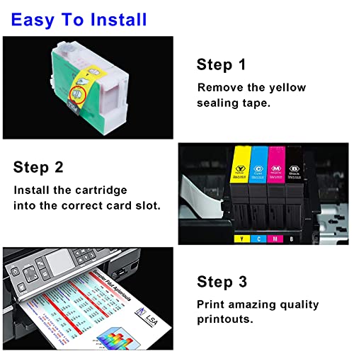 Ximo Remanufactured Ink Cartridge Replacement For Epson 157 T157 Ink Cartridge To Use With Epson Stylus Photo R3000 Printer With Pigment Ink #TOP2