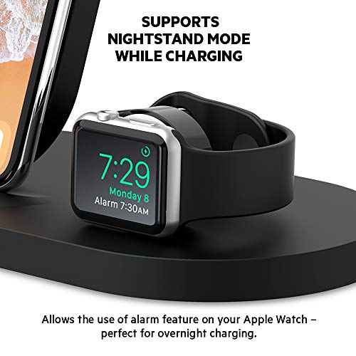 Belkin 7.5W WIRELSS DOCK APP WATCH IPH BLK