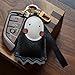Fuerxy No Face Bag Charm, Black Purse Charms for Handbags, Funny Fashion Bag Accessories Key Charms