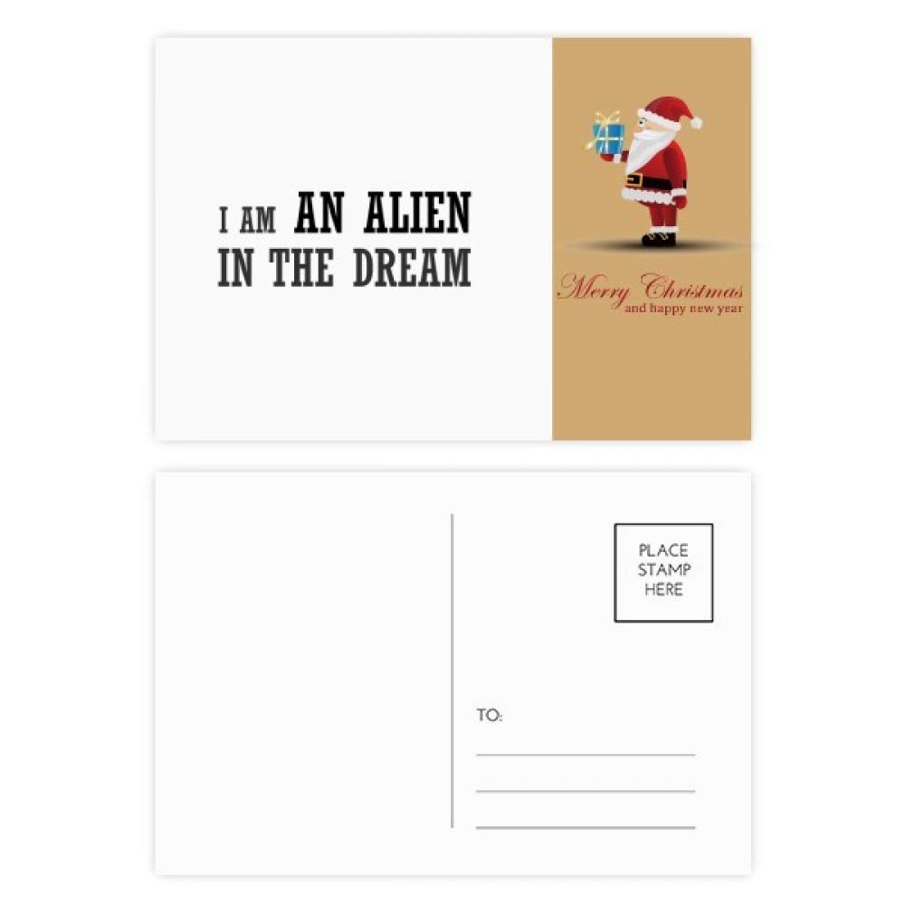 Cartes postales I am an Alien in The Dream coffret cadeau papeterie