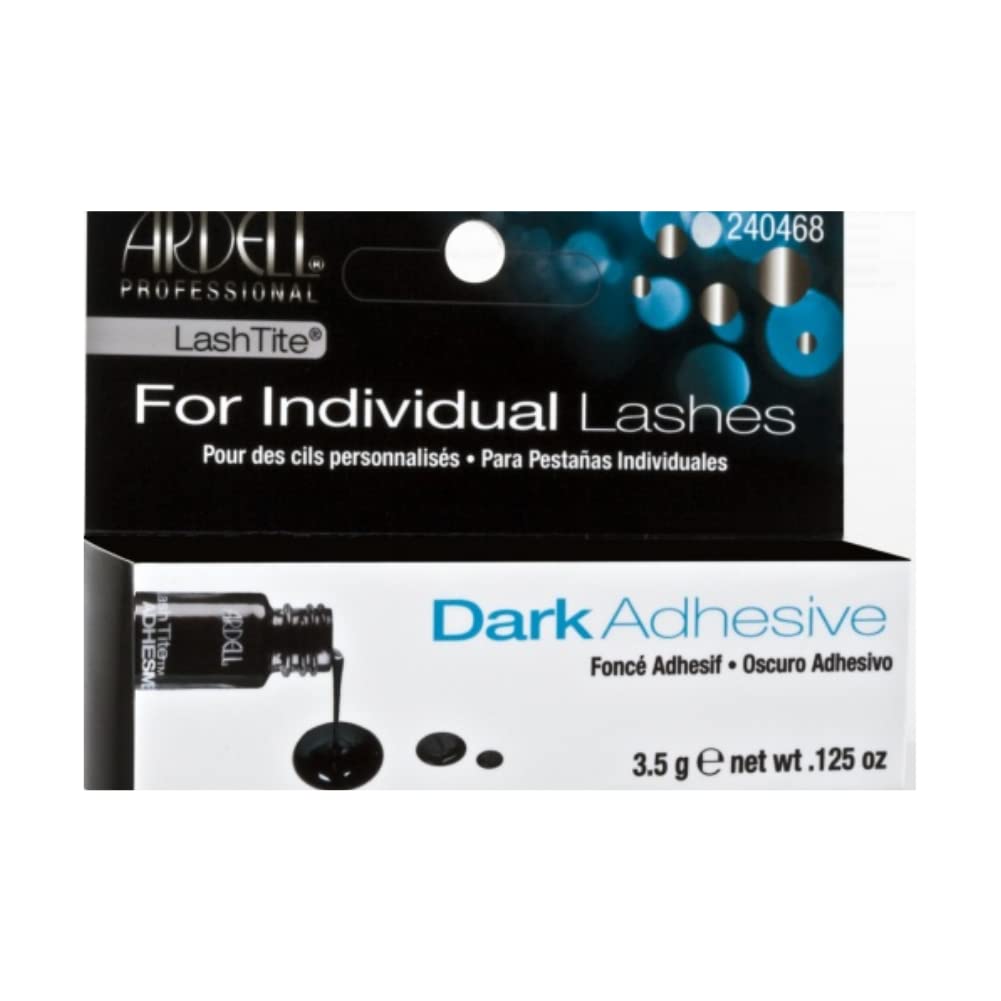 Ardell LashTite Lash Adhesive Dark for Individual Lashes, 0.125 oz