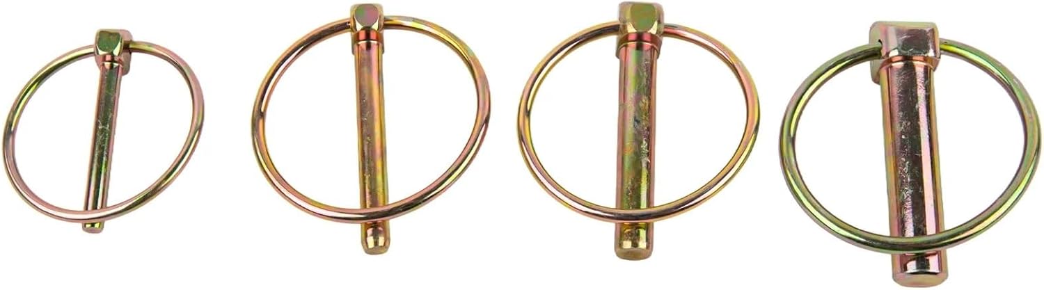 Mower Safety Pins Dowel Pin Assortment Secure Connection Compact Convenient Storage Kit for Agricultural Equipment