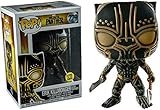 FunKo POP! Marvel Black Panther Erik Killmonger Glow In The Dark Panther Exclusive