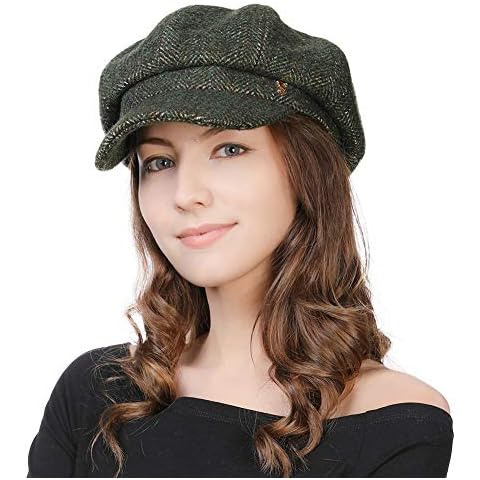 Comhats Wool Peaked Beret Cap for Women Cover