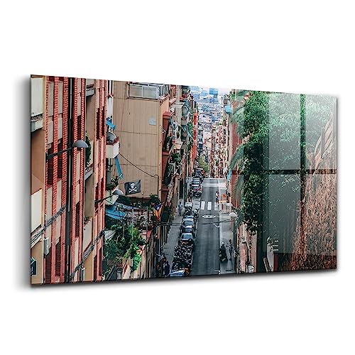 Verre d'art pour l'intérieur durable grand format 140x70cm Wallfluent