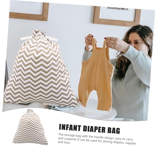 Bolsa organizadora transpirable para pañales LIFKOME miniatura 3