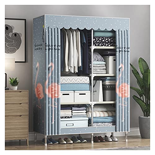 Closet portátil amplio para organizar el dormitorio de invitados con orden 2