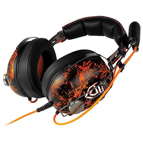 ARCTIC P533 Penta – Cuffie Da Gioco Oltre l'Orecchio | Gaming Headset Over-Ear | Microfono a Braccio Con Controllo Volume | Jack da 3,5mm | Arancione