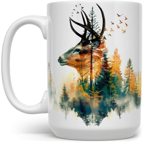 Taza de Cerámica Loftipop Nature Buck 15oz miniatura 1