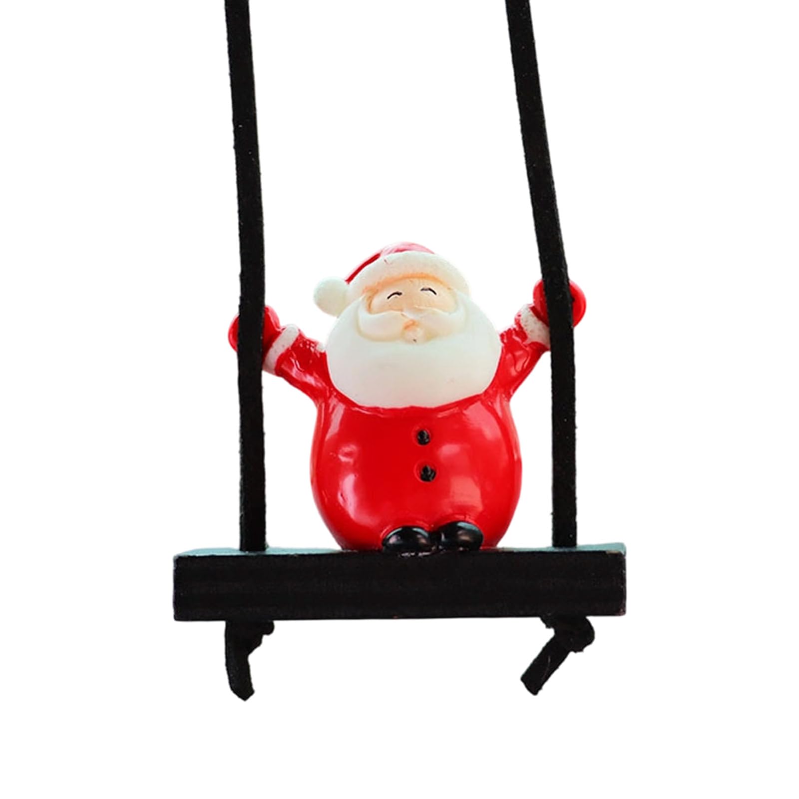KAQNTUD Hanging Santa Car Decoration with Swinging and Festival Design Swing Car Ornament