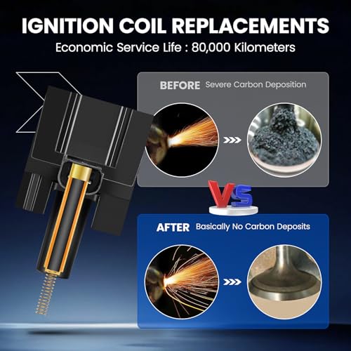 Image of 1 Ignition Coil - Fix Misfires for Ford Figo (1.5L L4 /L3) & Fiesta (1.6L L4) - Repl. UF740 /CM5G12029FC /C2037