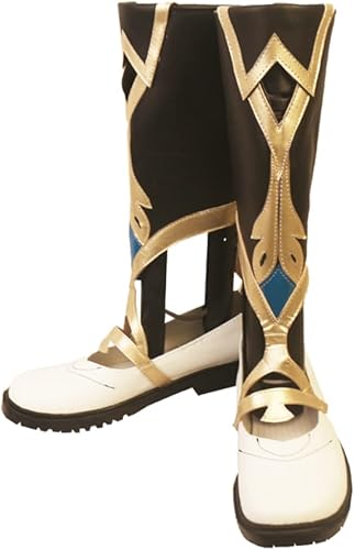COSGOGO Genshin Impact Kaveh - Zapatos de cosplay para Halloween, carnaval, fiesta, traje de mujer, zapatos de cosplay de anime, juego de rol