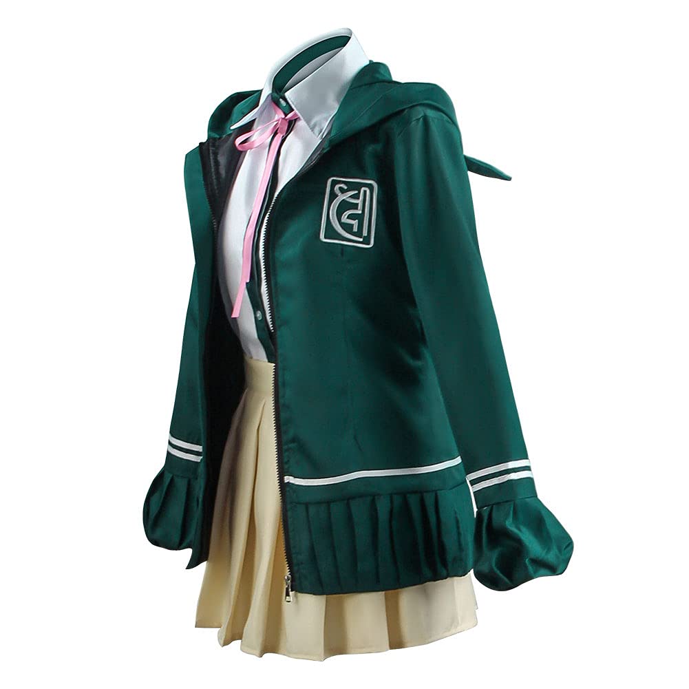 Zhongkaihua ChiaKi Nanami kostium cosplay liceum, mundur marynarski, granatowy strój na Halloween, odgrywanie ról, pełny zestaw strojów dla dziewcząt